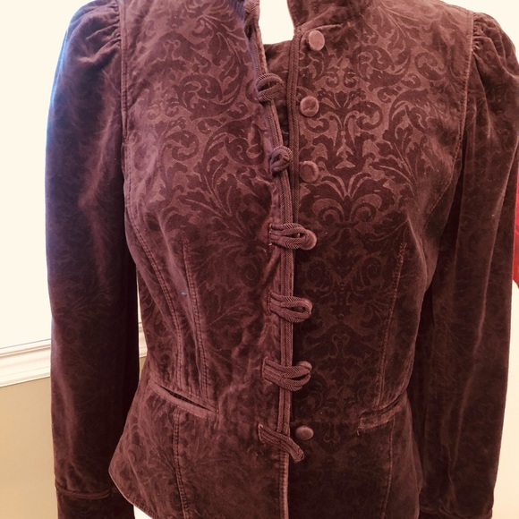 Ann Taylor LOFT little brown jacket - Picture 5 of 9